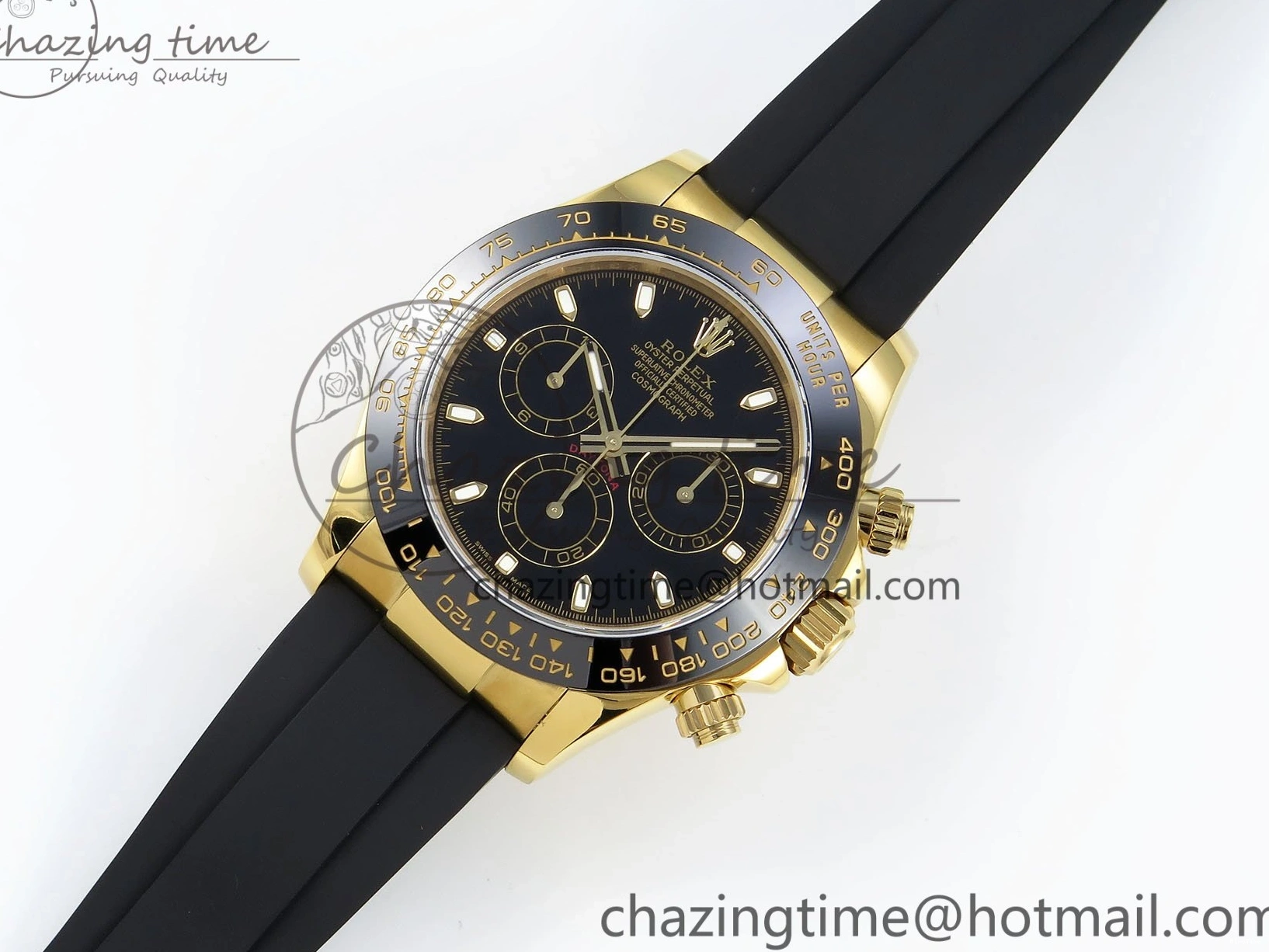 MiroTime 0207 Daytona 116518 QF 1:1 Best Edition Black Dial on Oysterflex Strap SH4130 V3 (Gain Weight) TravelReady 1684